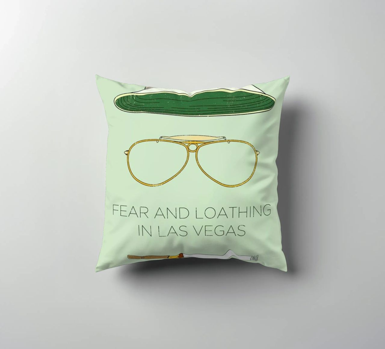 Fear and Loathing in Las Vegas cuscino da Moxy Creative House