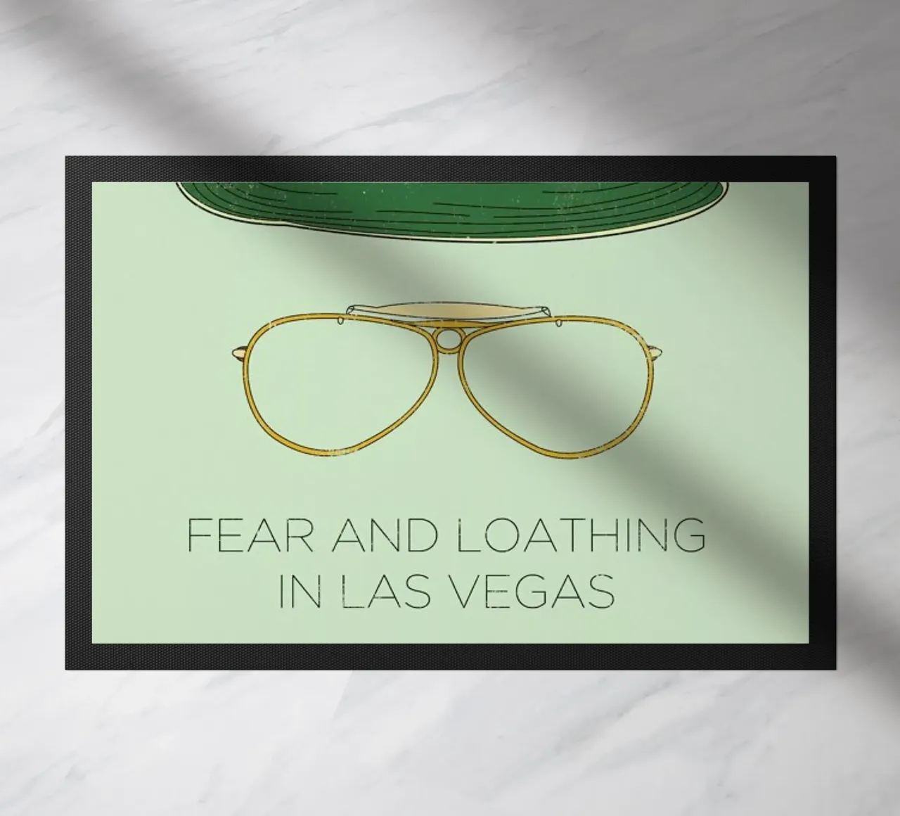 Fear and Loathing in Las Vegas felpudo de Moxy Creative House