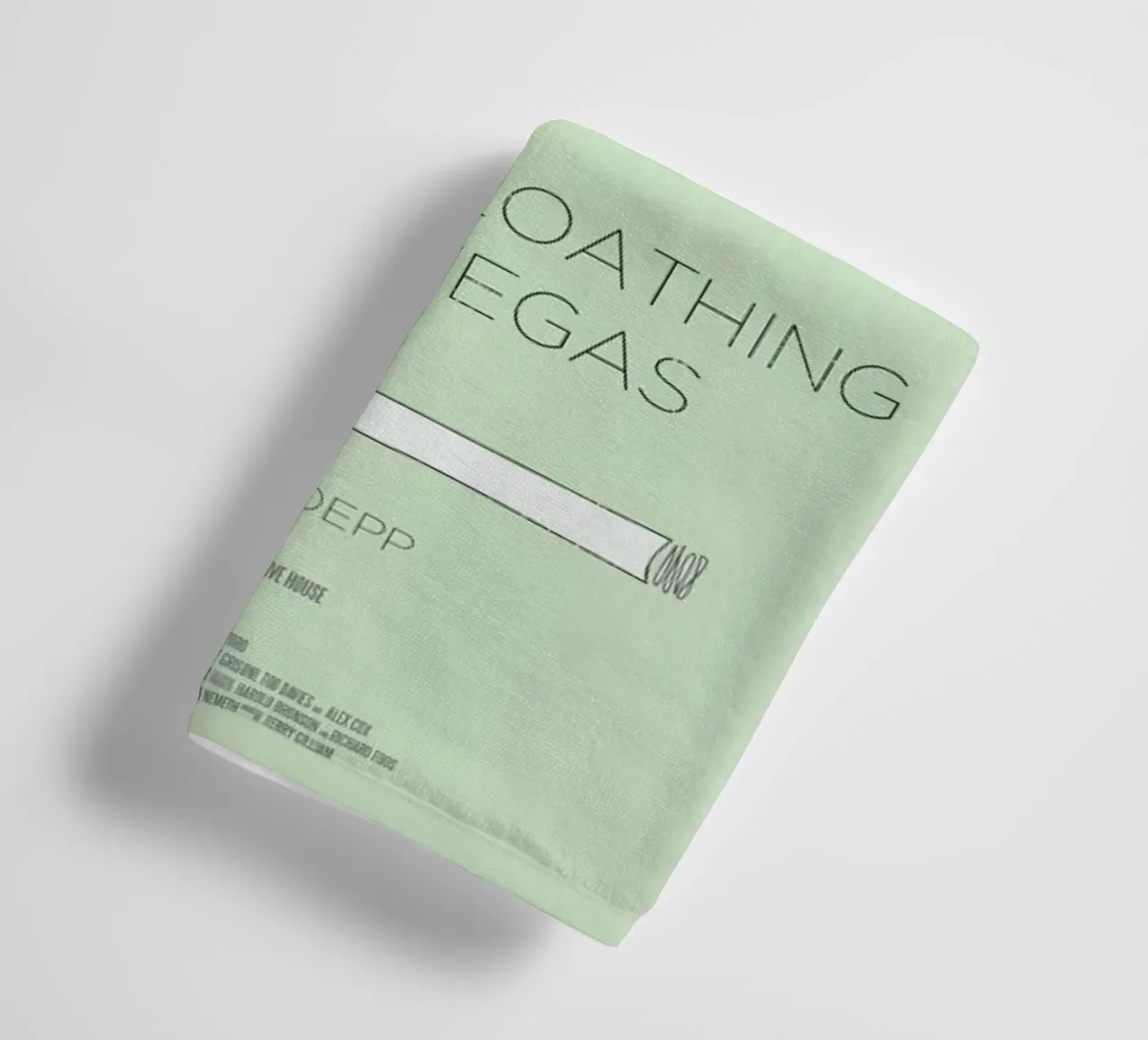 Fear and Loathing in Las Vegas asciugamano da bagno da Moxy Creative House