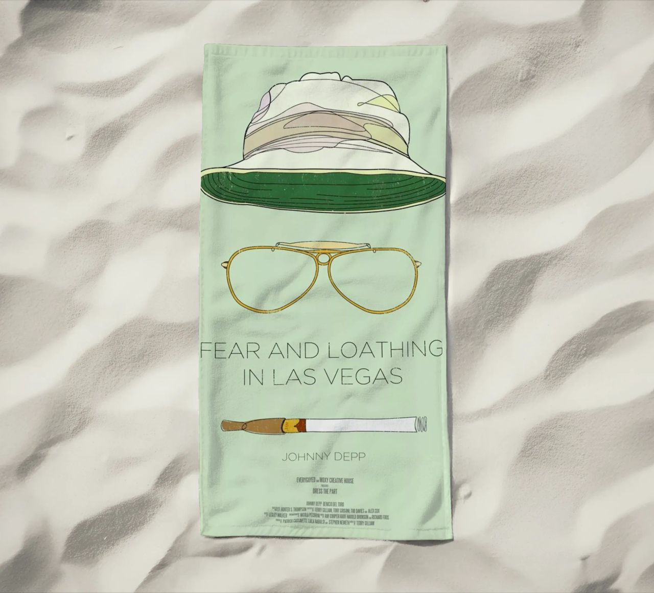 Fear and Loathing in Las Vegas telo mare da Moxy Creative House