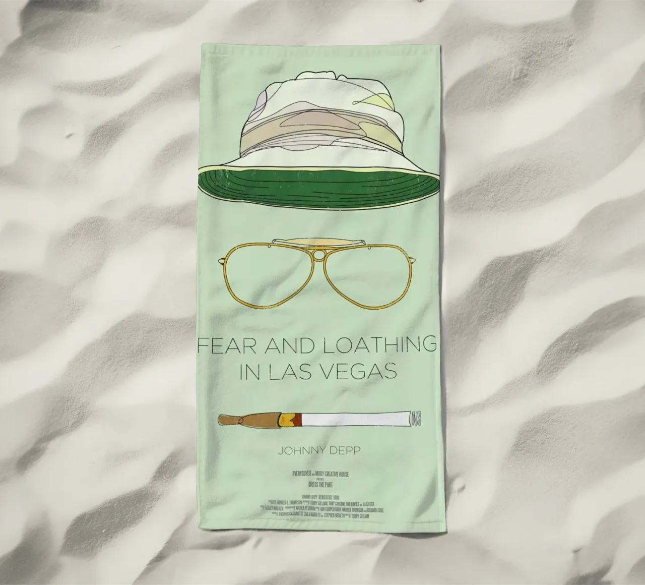 Fear and Loathing in Las Vegas telo mare da Moxy Creative House