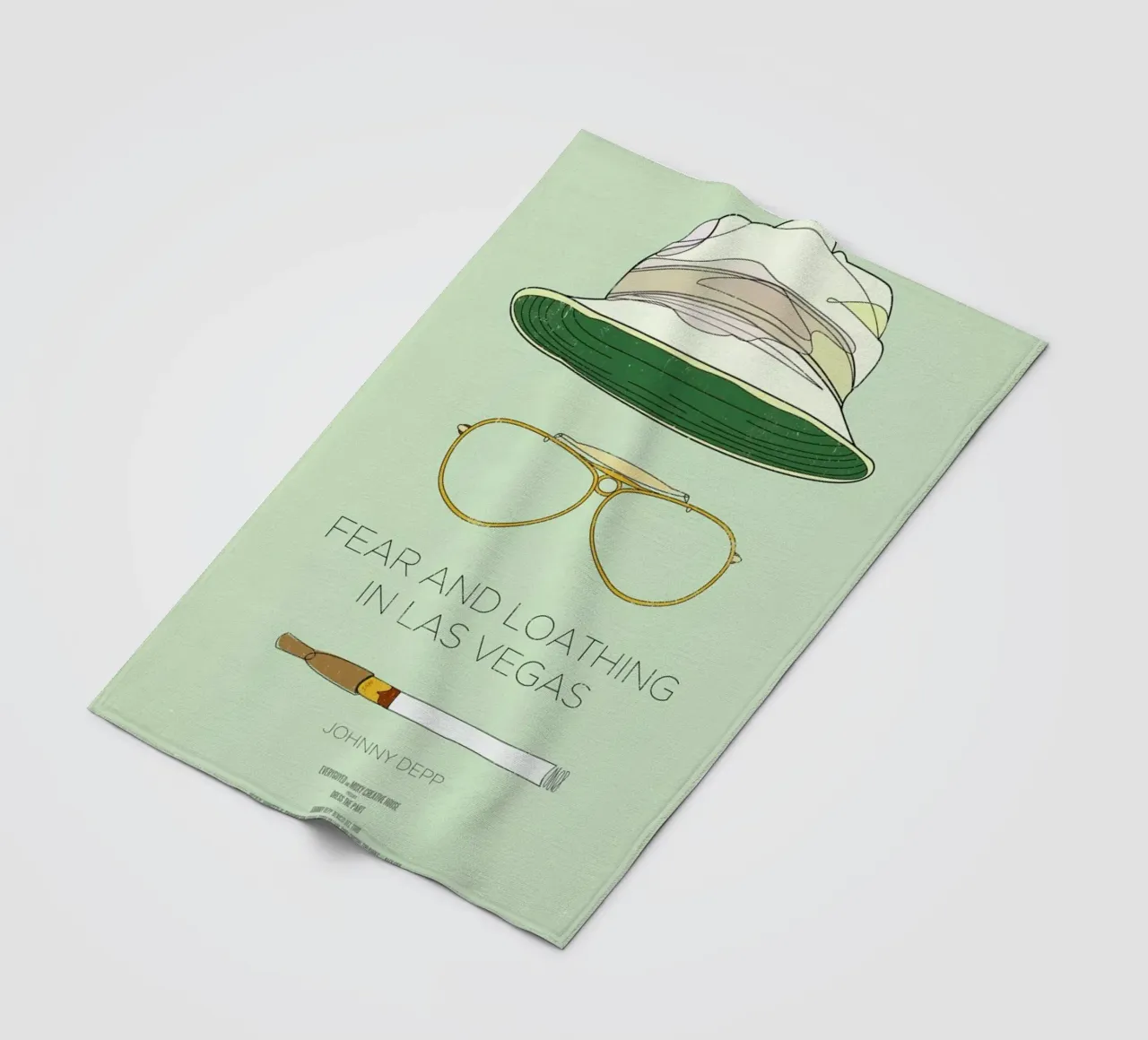 Fear and Loathing in Las Vegas coperta in pile da Moxy Creative House