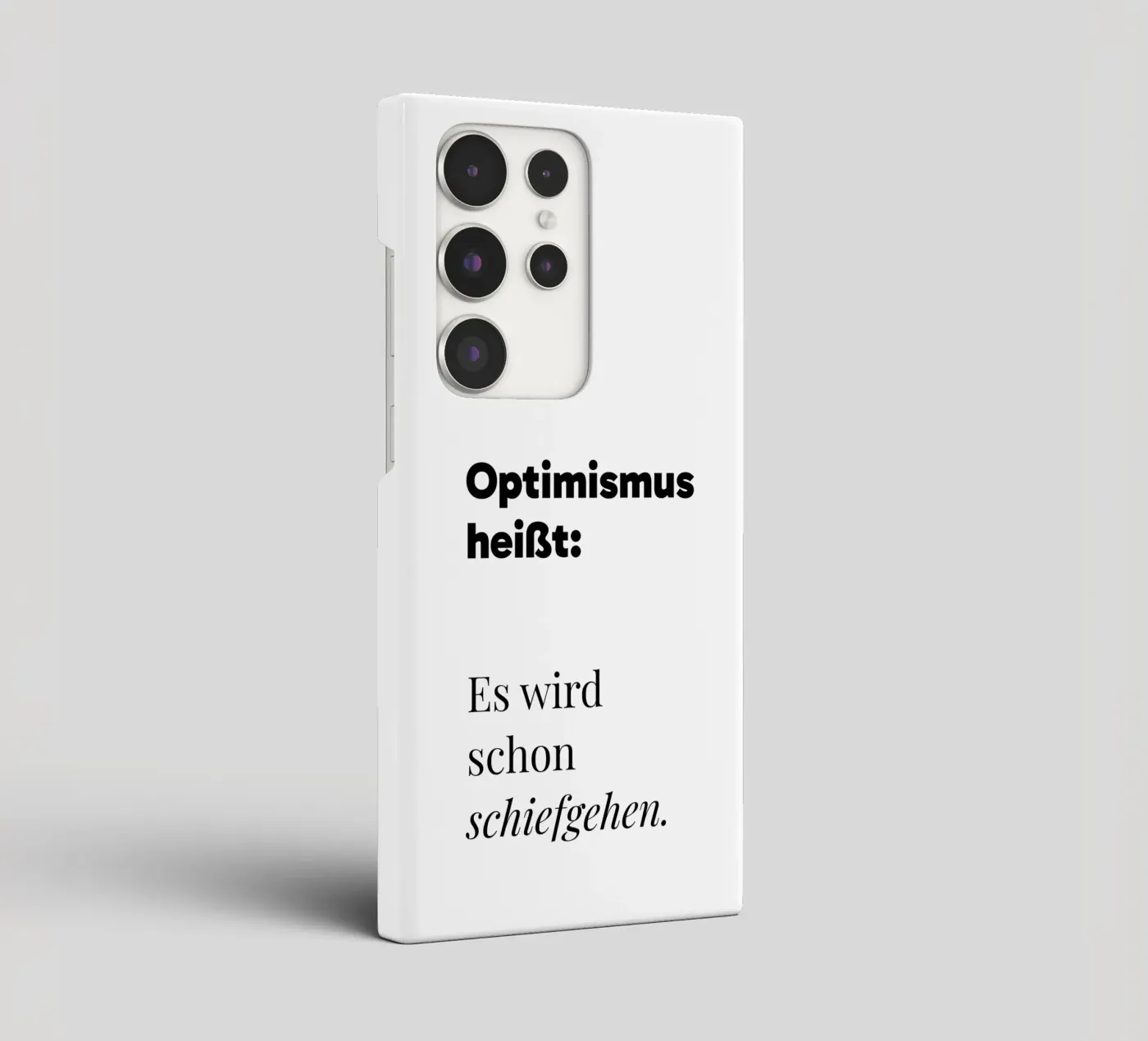 Optimismus samsung hoesje van color&shape