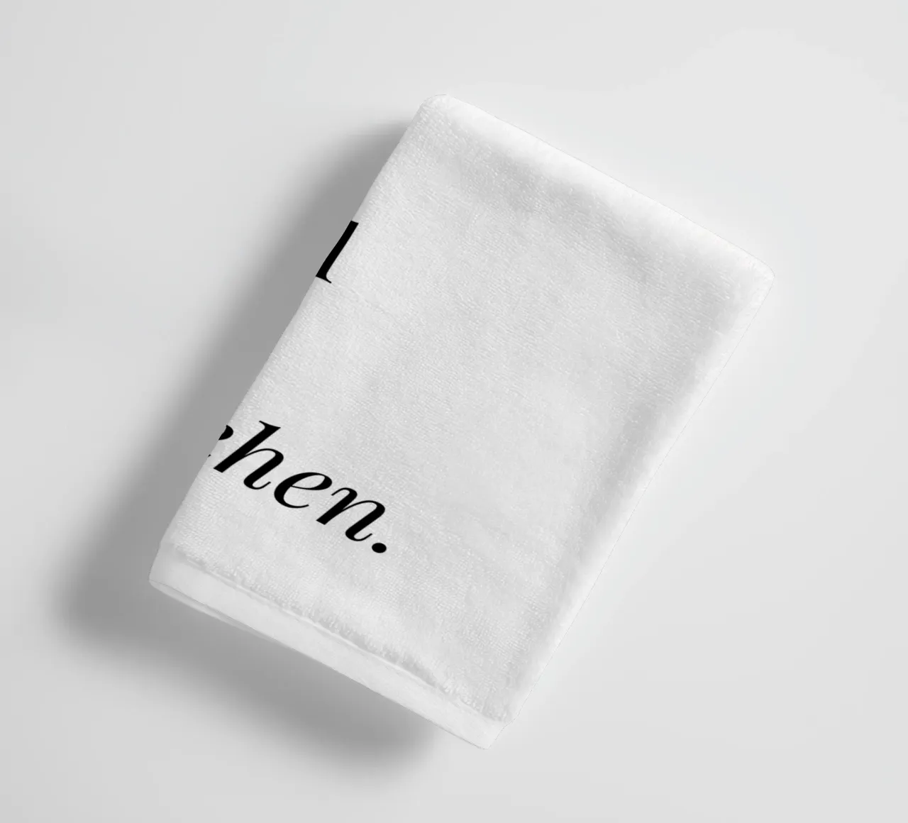 Optimismus badhanddoek van color&shape