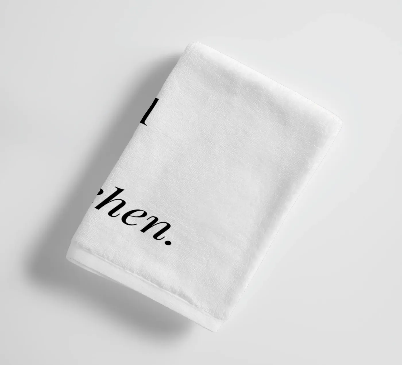 Optimismus towel by color&shape