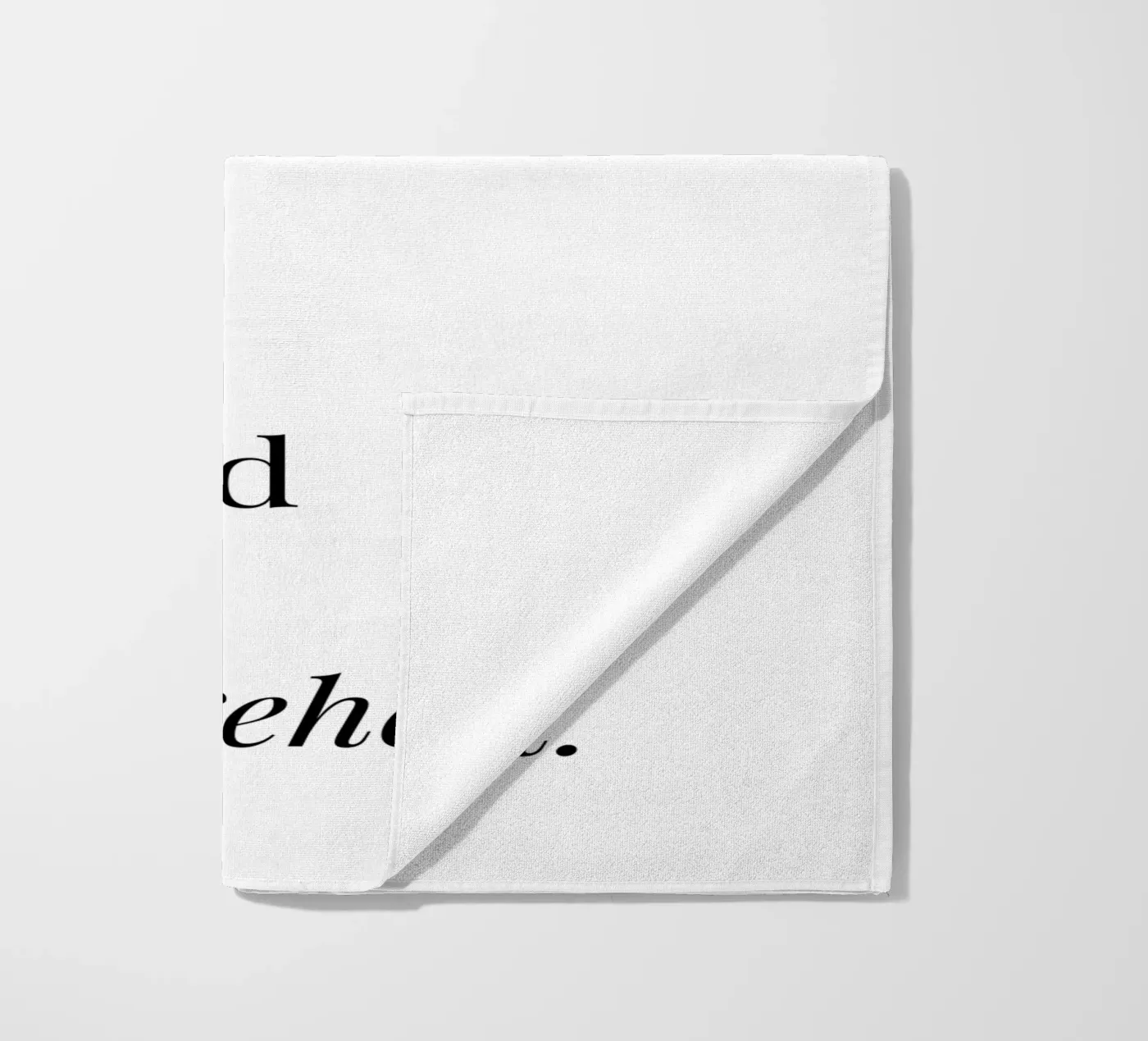 Optimismus beach towel by color&shape