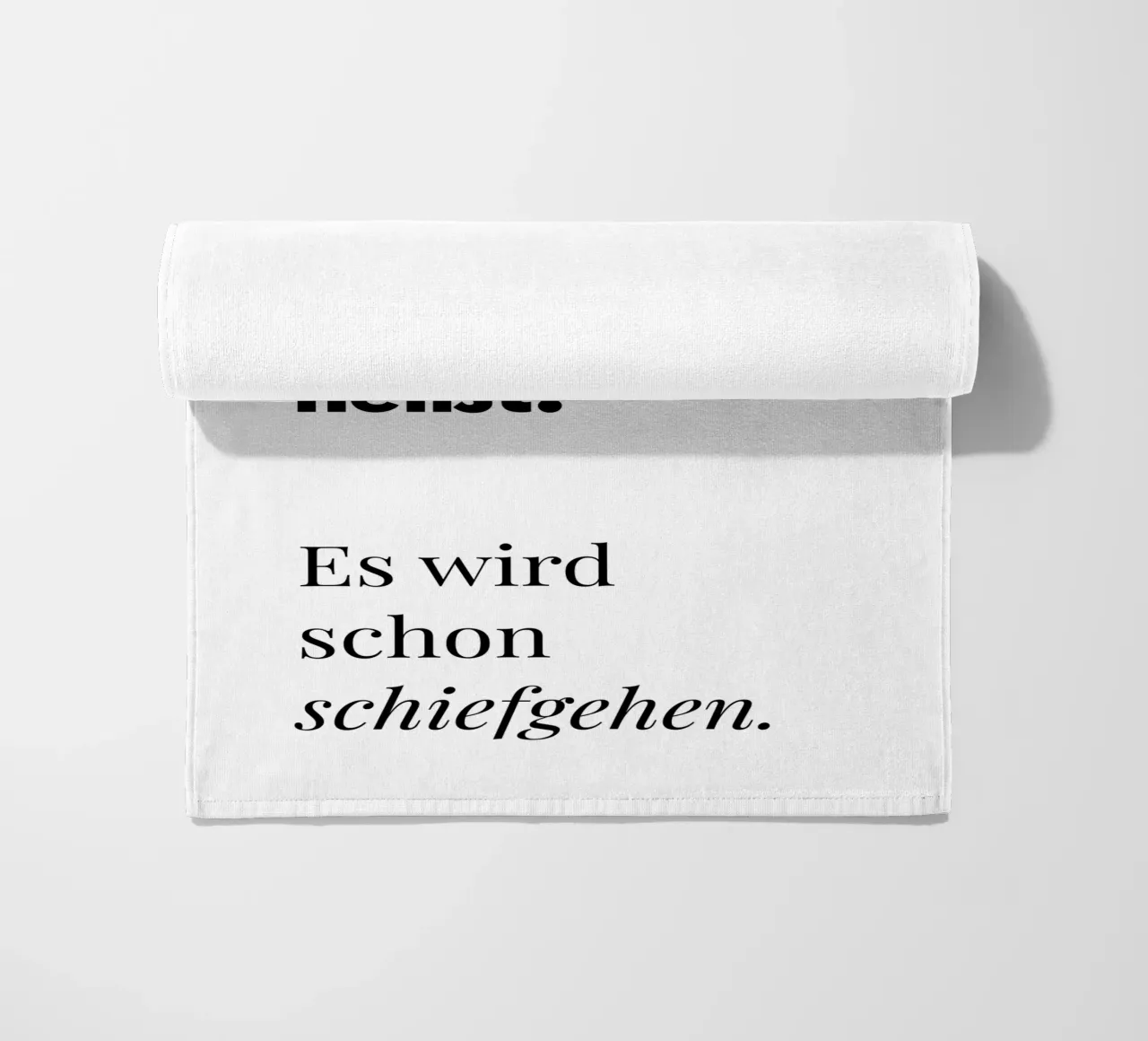 Optimismus strandhanddoek van color&shape