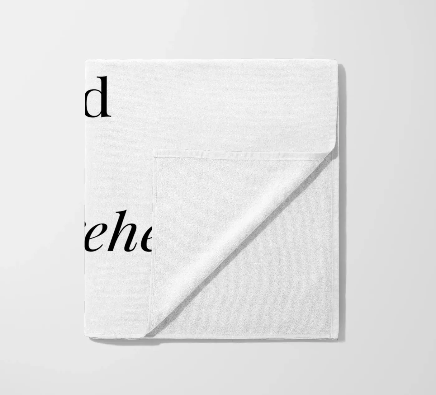 Optimismus beach towel by color&shape