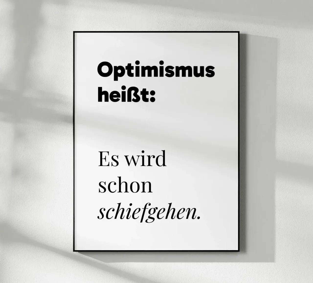 Optimismus plexiglas de color&shape