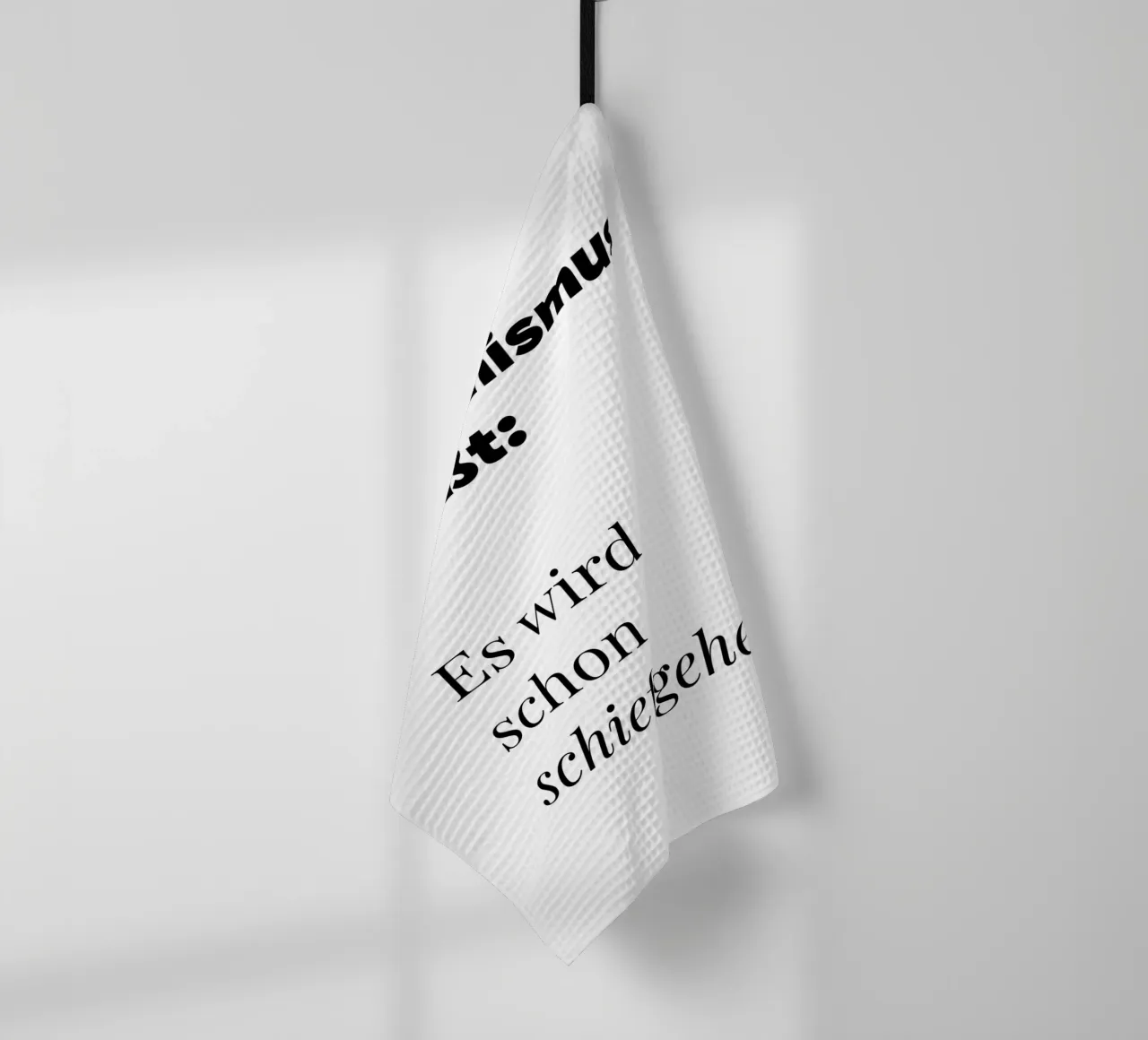 Optimismus torchon de color&shape