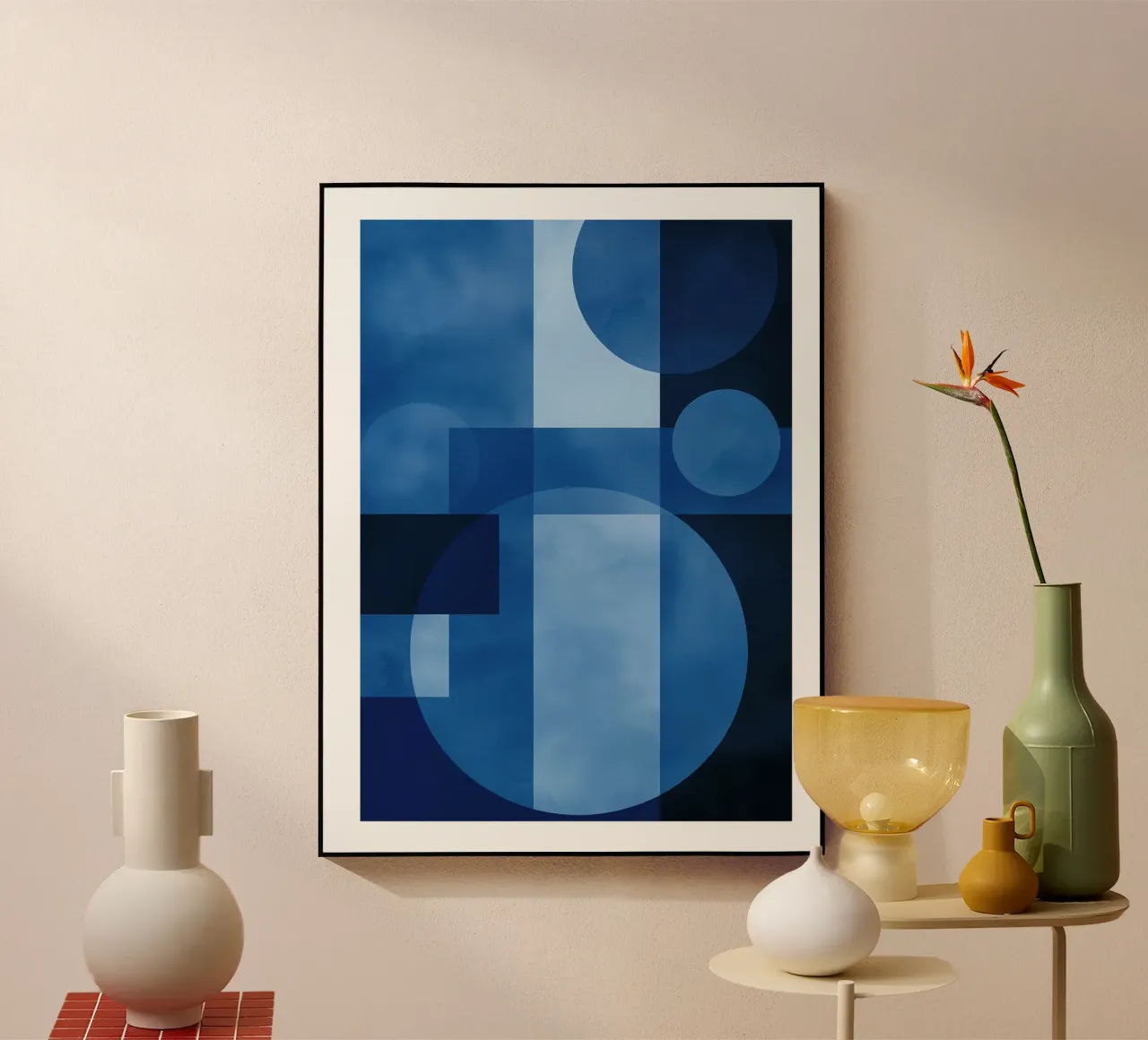 Scala blu plexiglass da DWA