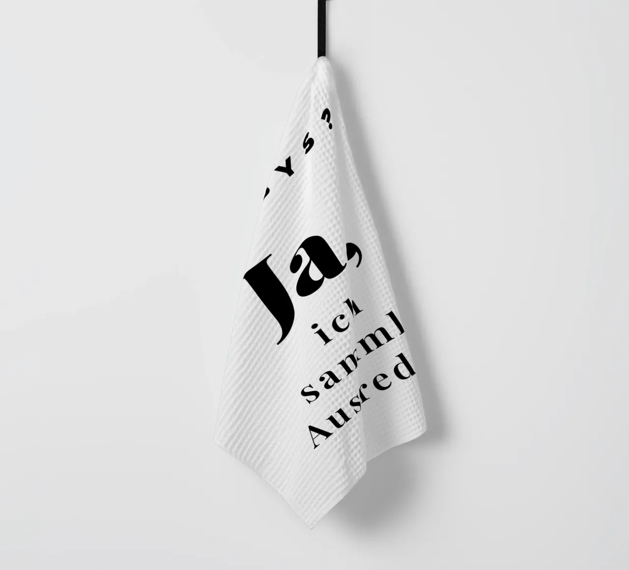 Hobbys? Ja canovaccio da cucina da color&shape