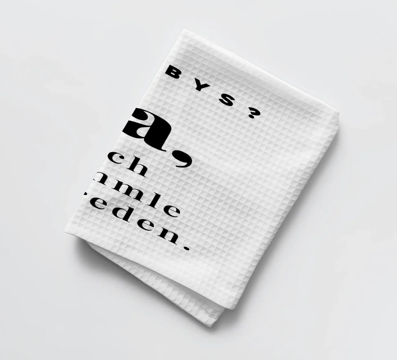 Hobbys? Ja canovaccio da cucina da color&shape