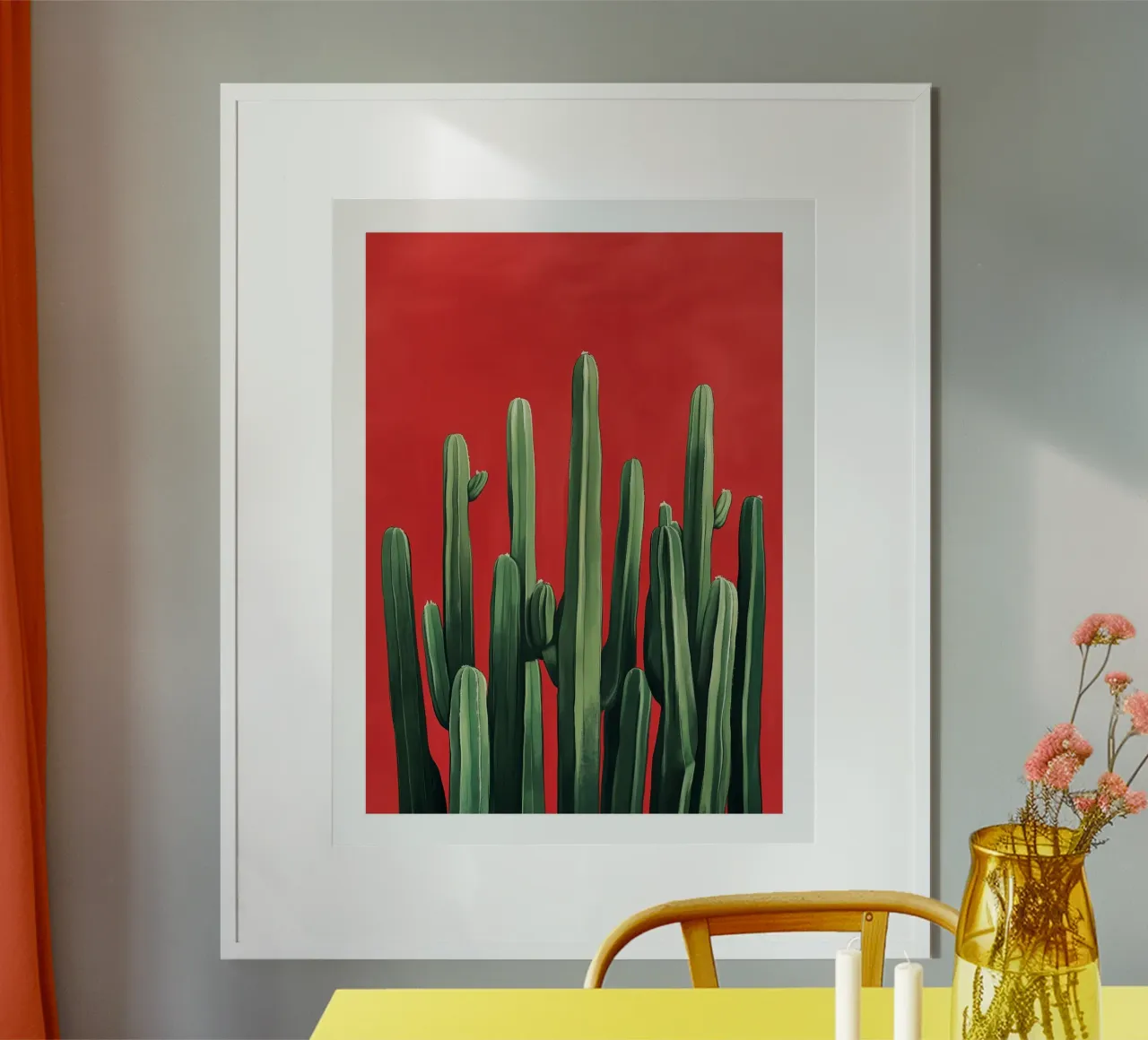 Flamenco Cactus poster da DWA