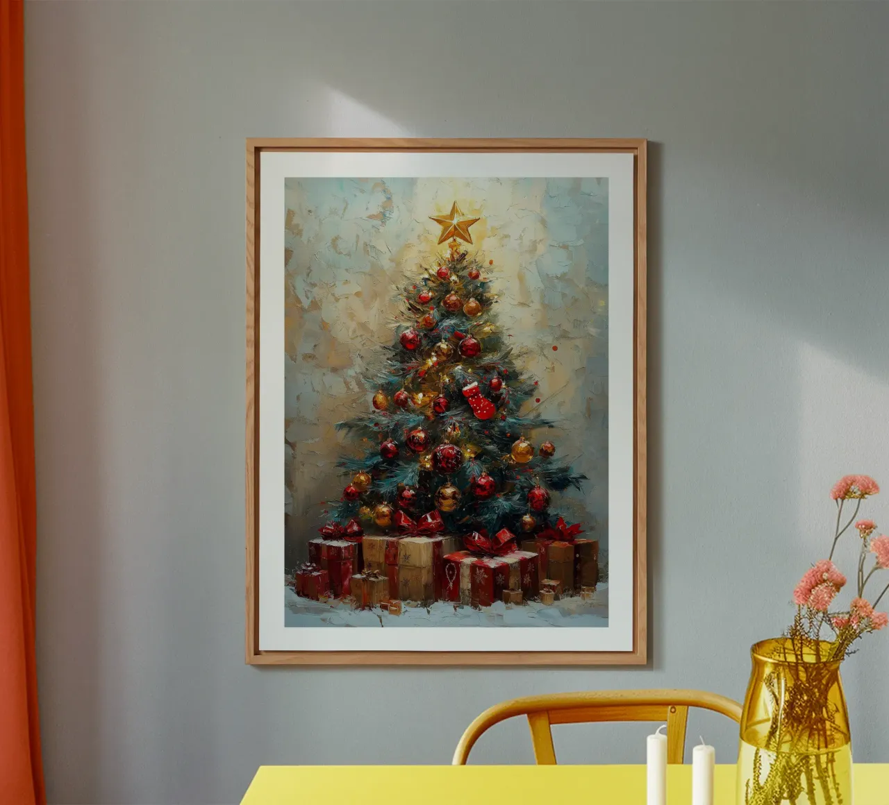 Albero di Natale alluminio dibond da DWA