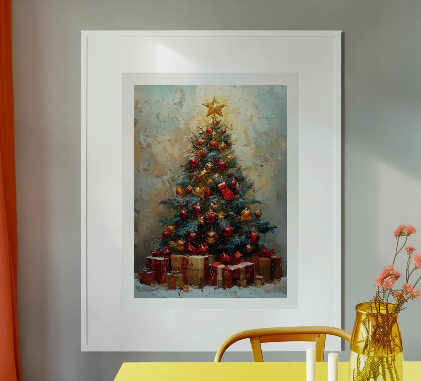 Christmas tree poster by DWA
