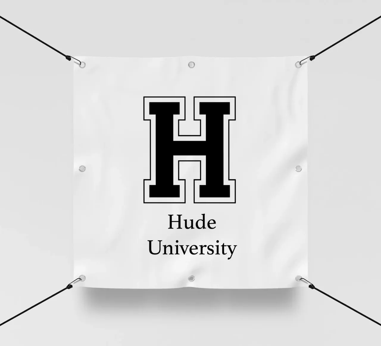 Hude University: Großes H telo in pvc da Pulse of Art