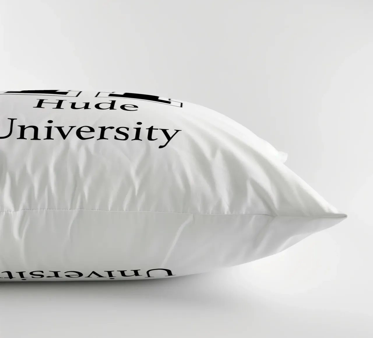 Hude University: Großes H cuscino da Pulse of Art