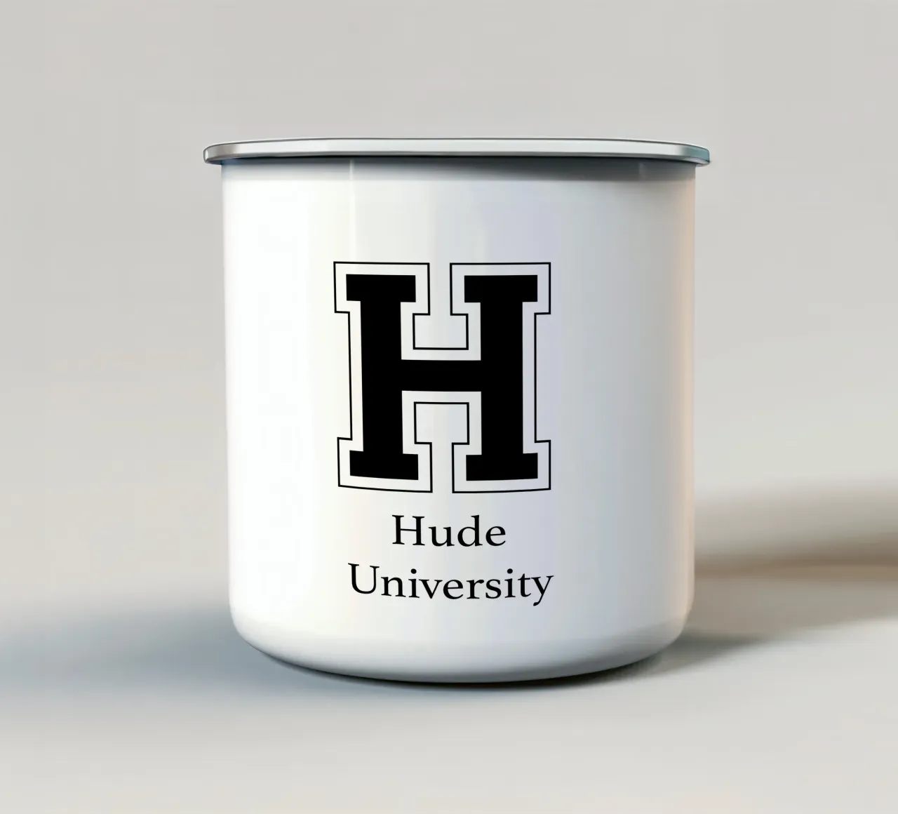 Hude University: Großes H tazza in smalto da Pulse of Art