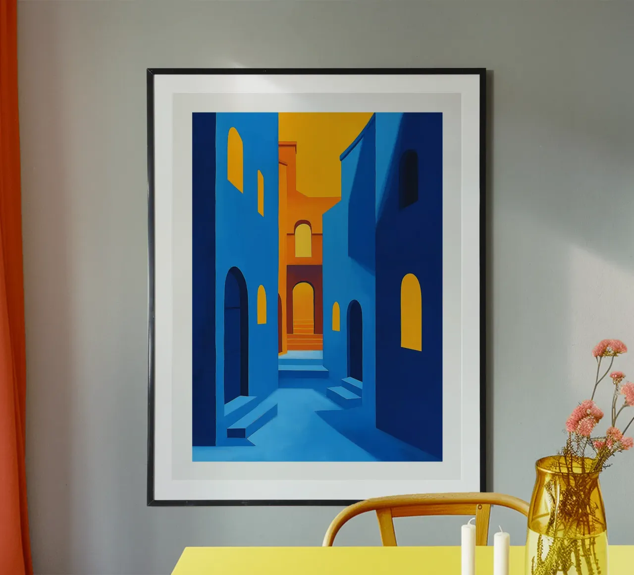 Colourful path poster by DWA