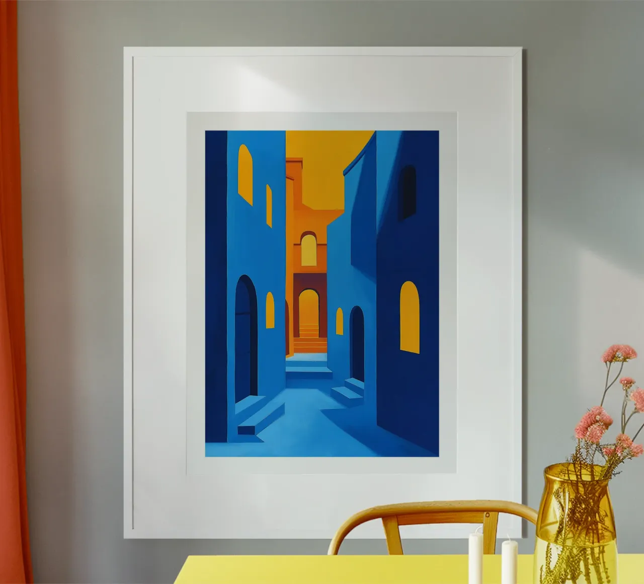 Colourful path poster by DWA