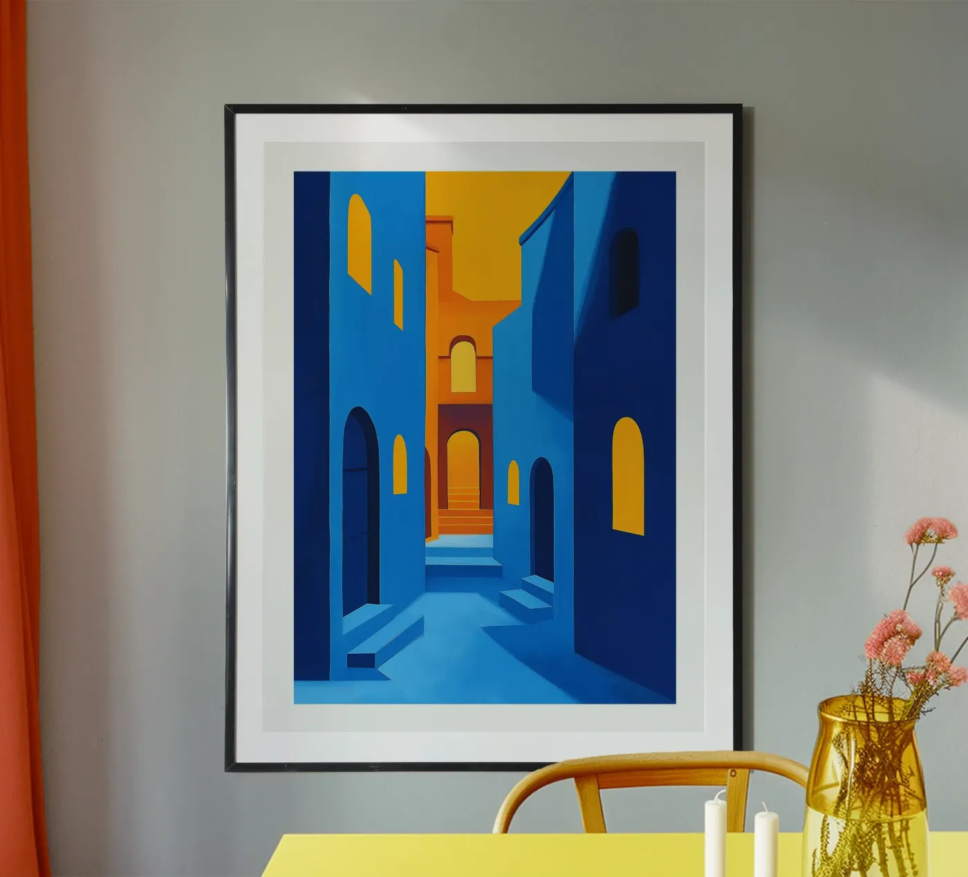 Colourful path poster by DWA