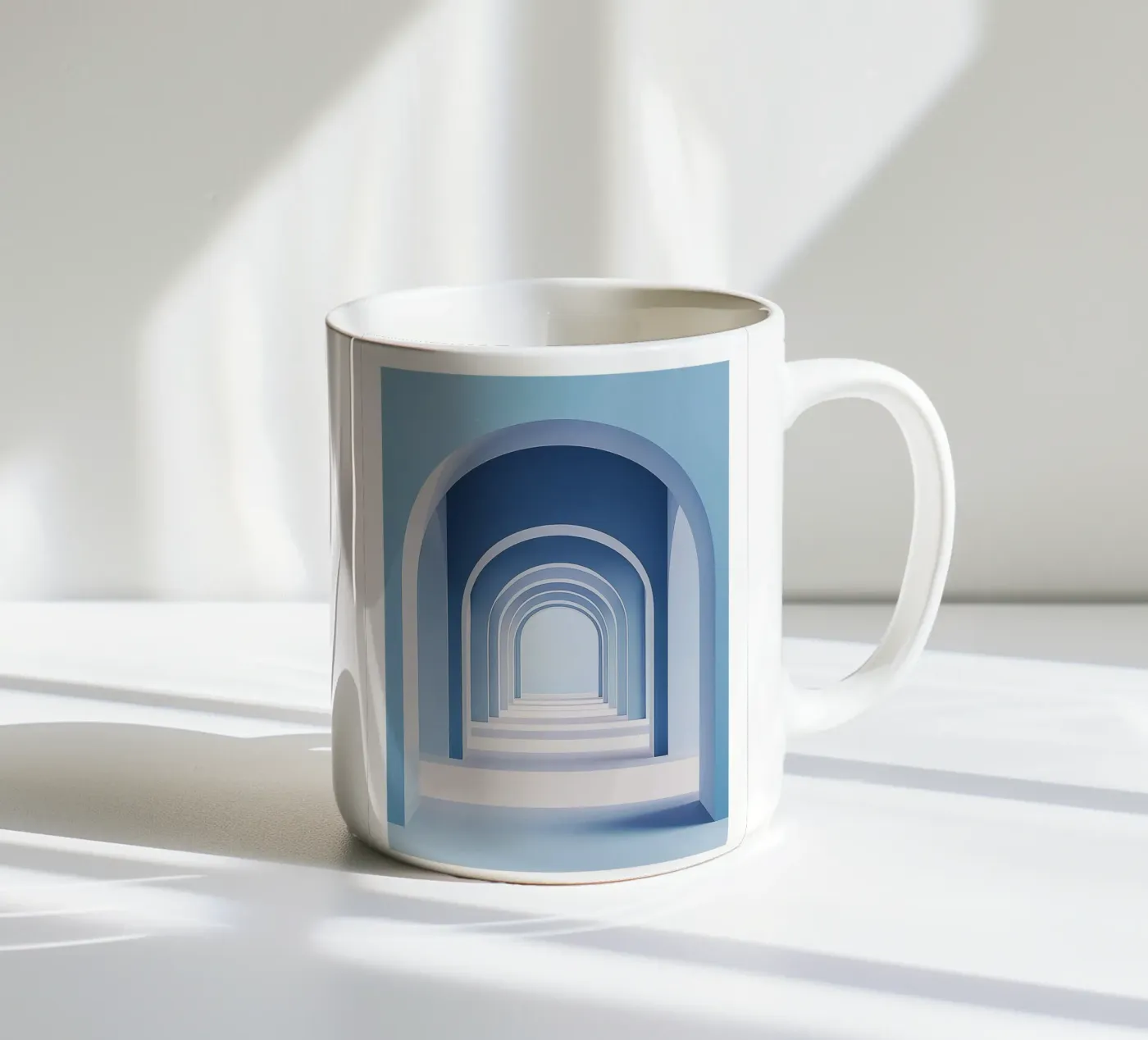 Endless corridor ceramic mug by DWA