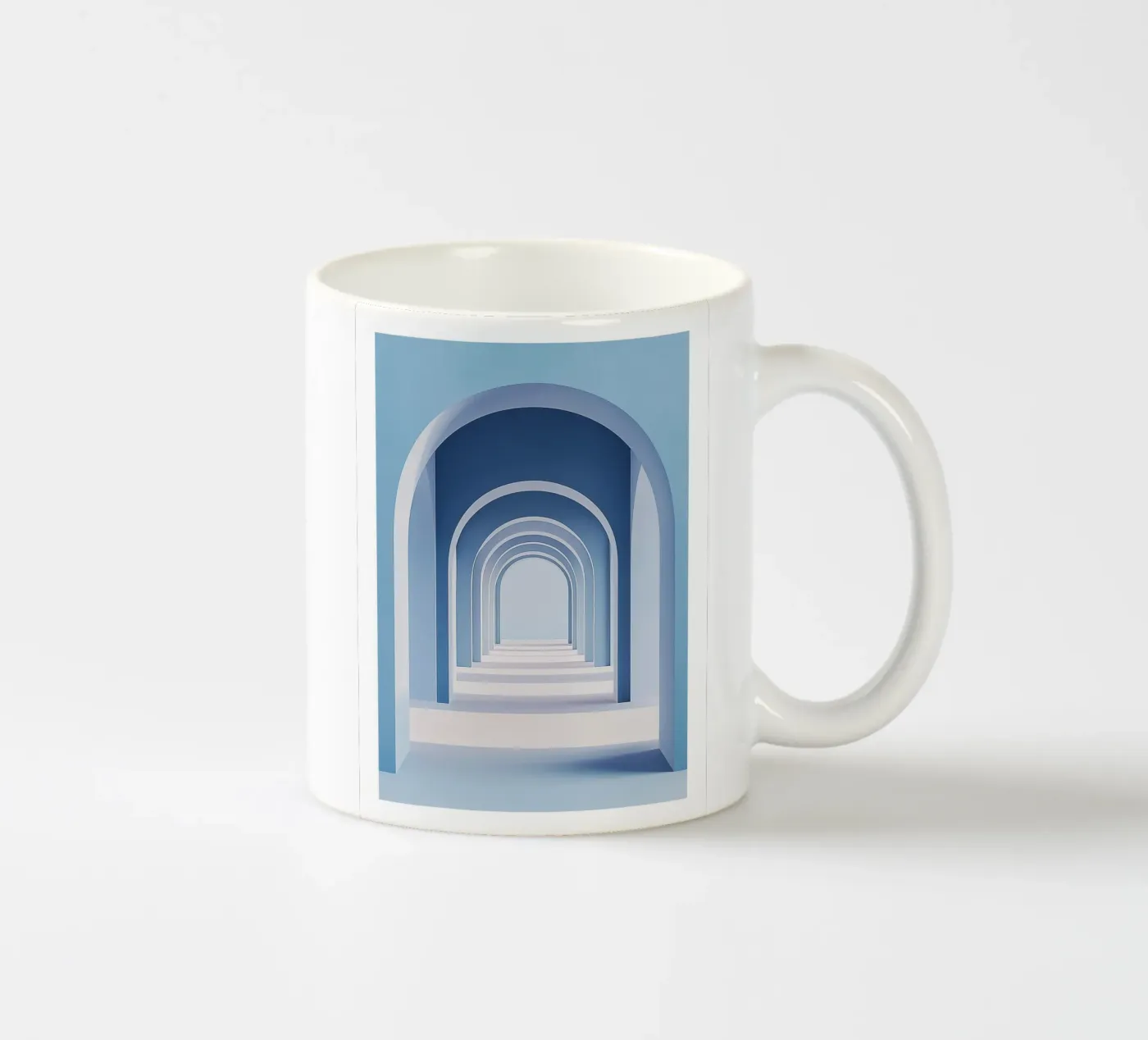 Endless corridor ceramic mug by DWA