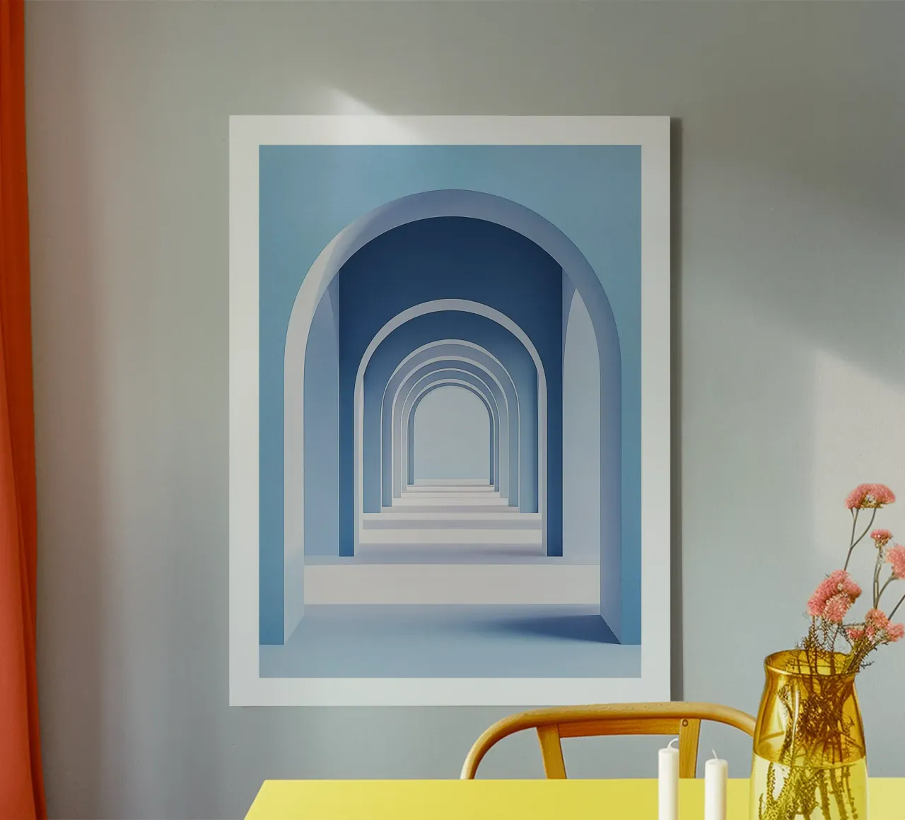 Corridoio infinito tela da DWA