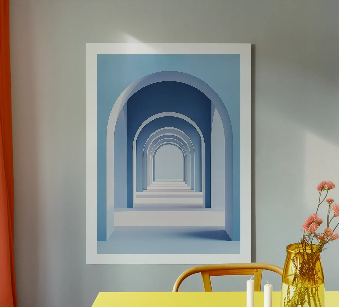 Endless corridor canvas by DWA