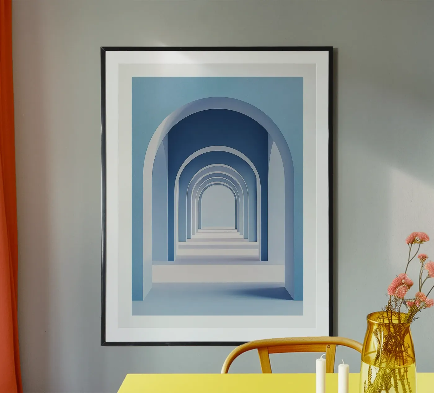 Endless corridor poster by DWA