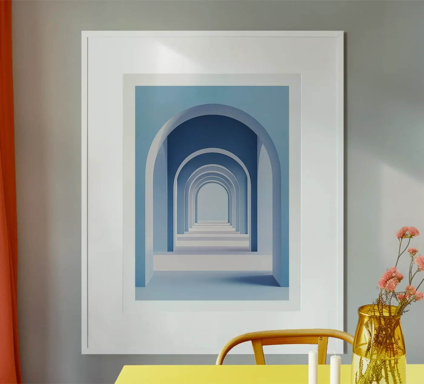 Endless corridor poster by DWA