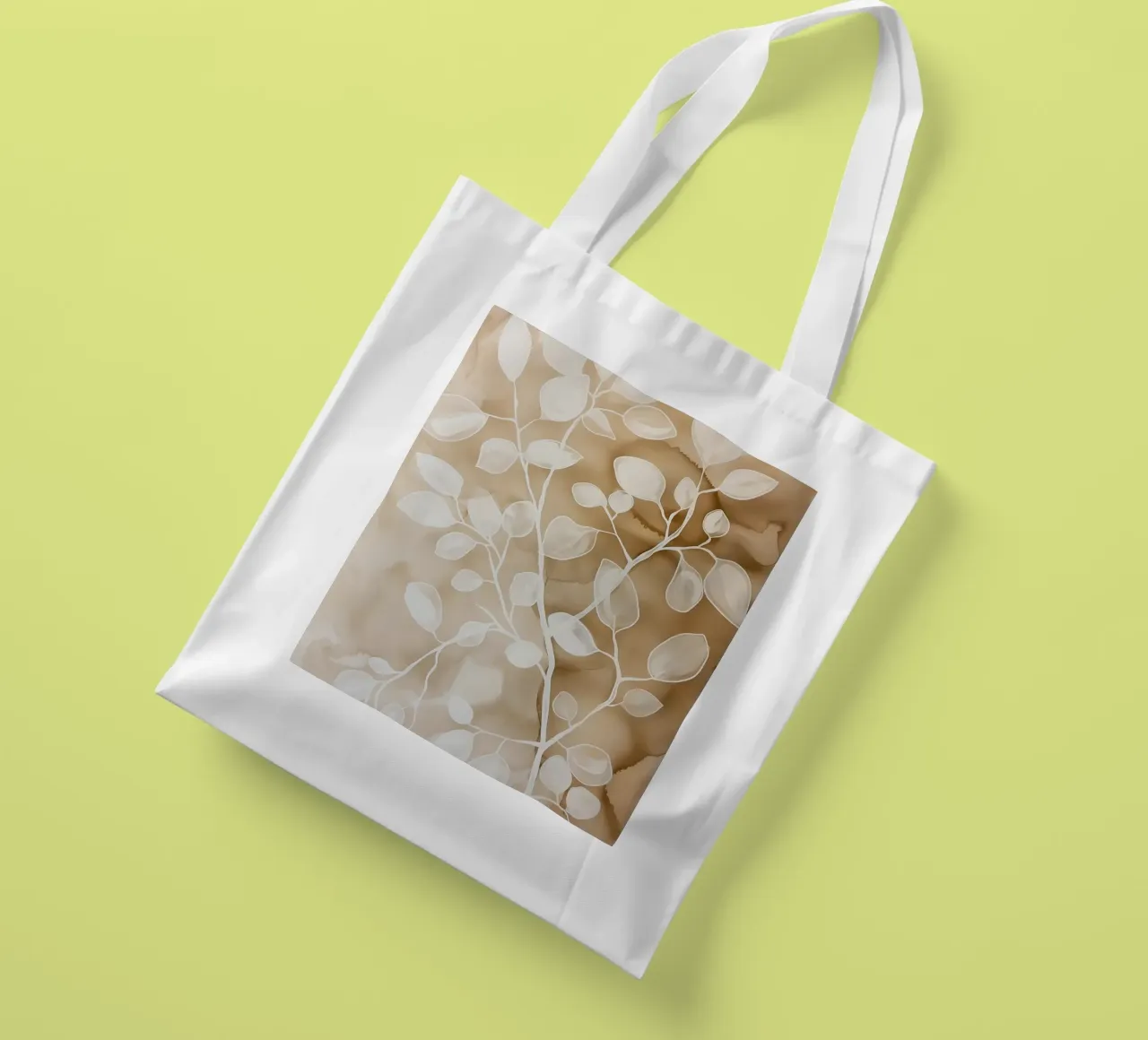Sagome di foglie borsa in juta da DWA