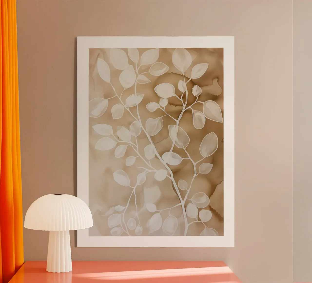 Leaf silhouettes plexiglas de DWA