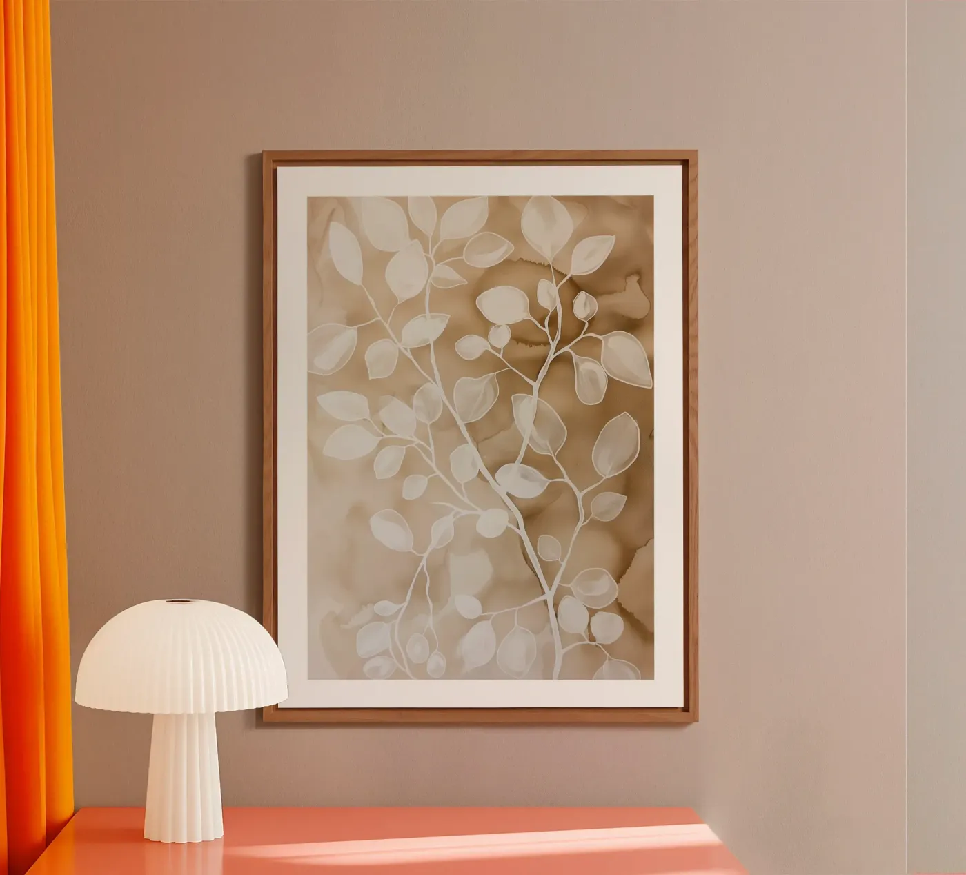Leaf silhouettes forex plate by DWA