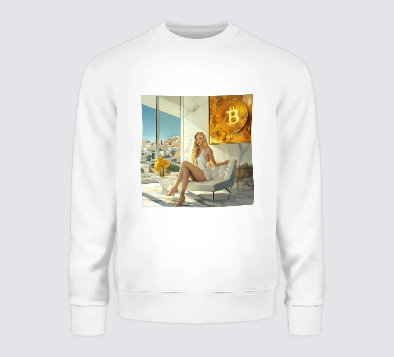 Titolare di Bitcoin felpa da Motivate-Today