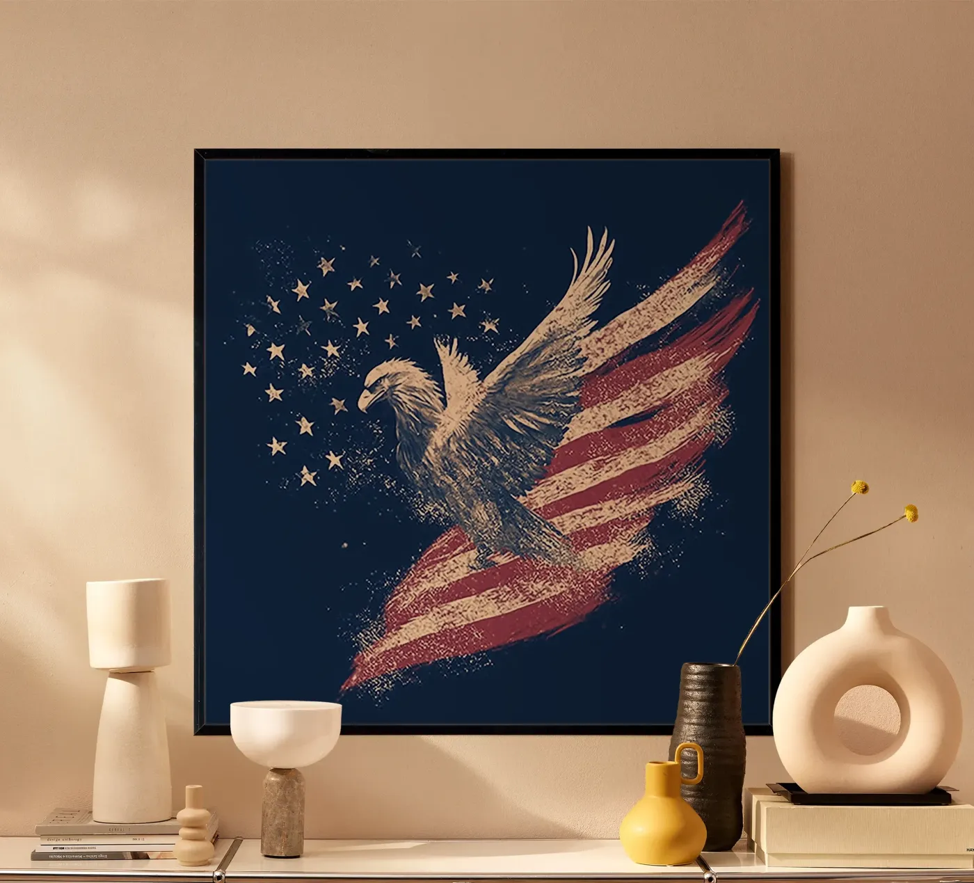 4 juli poster van Motivate-Today