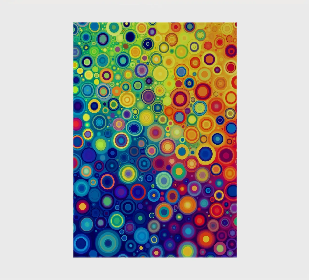 Abstract Circles notebook by DWA