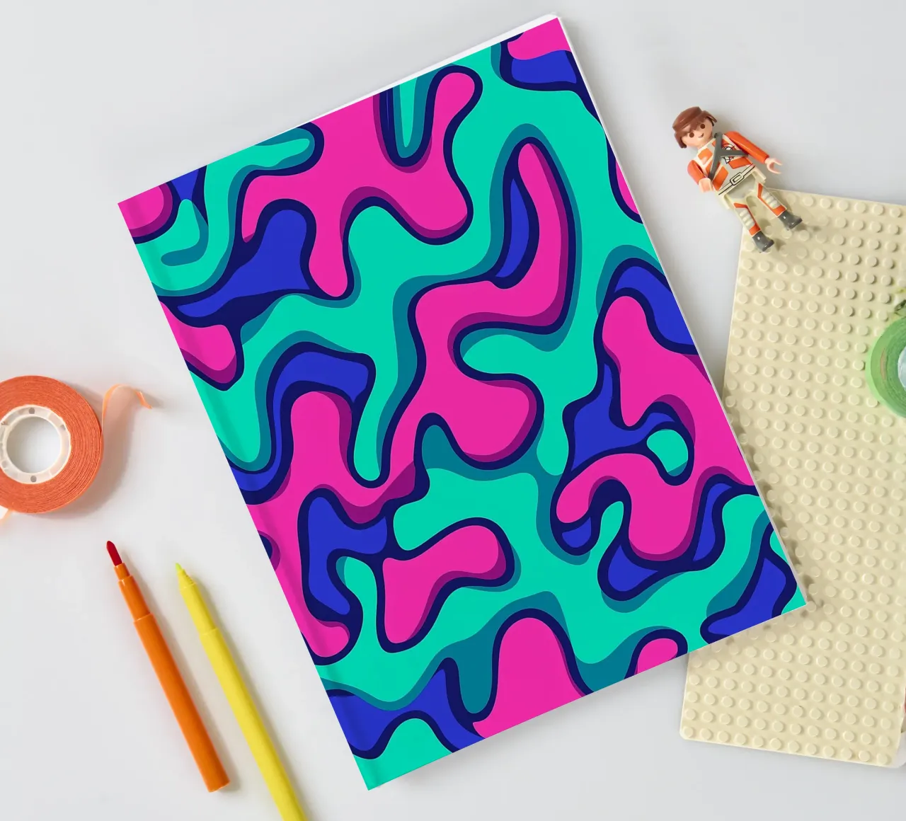 Abstract Forms notebook by DWA