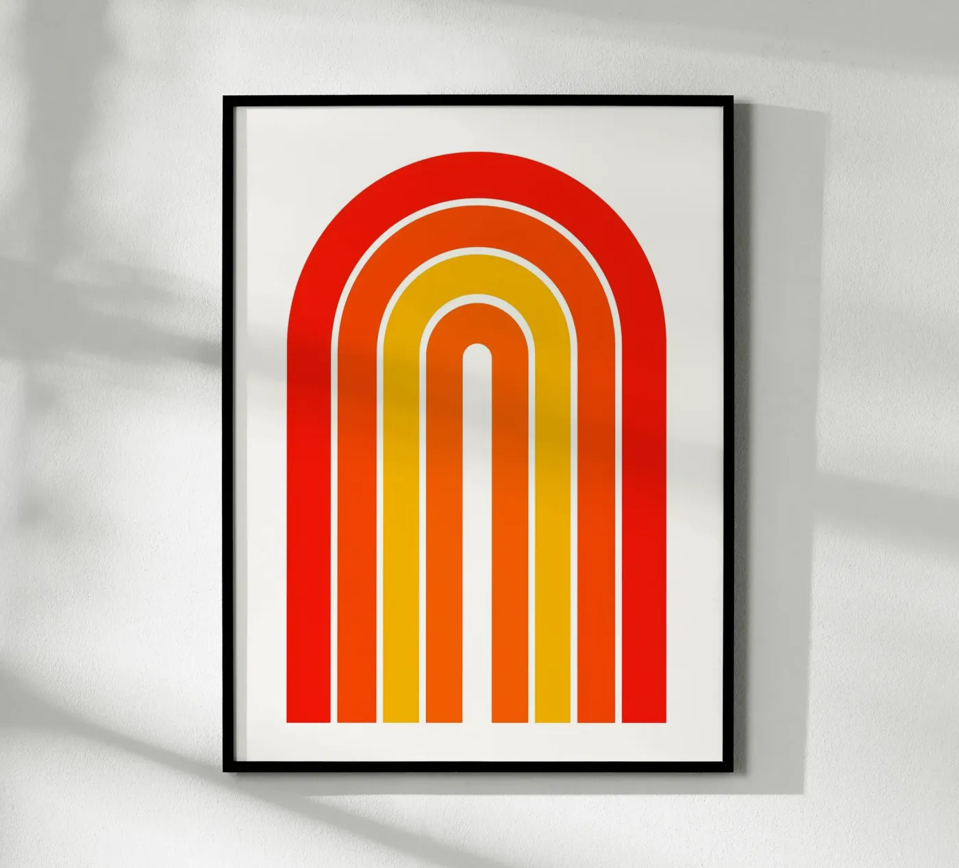 Arco solare retrò poster da DWA