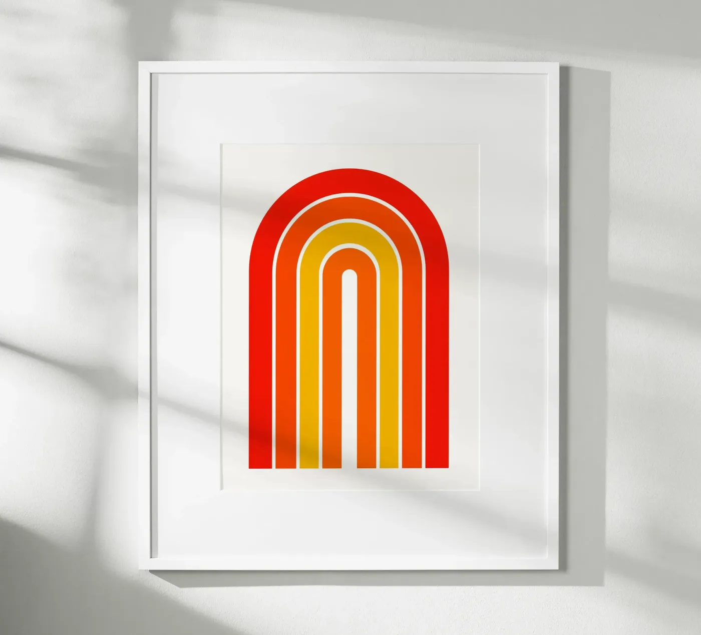 Arco solare retrò poster da DWA