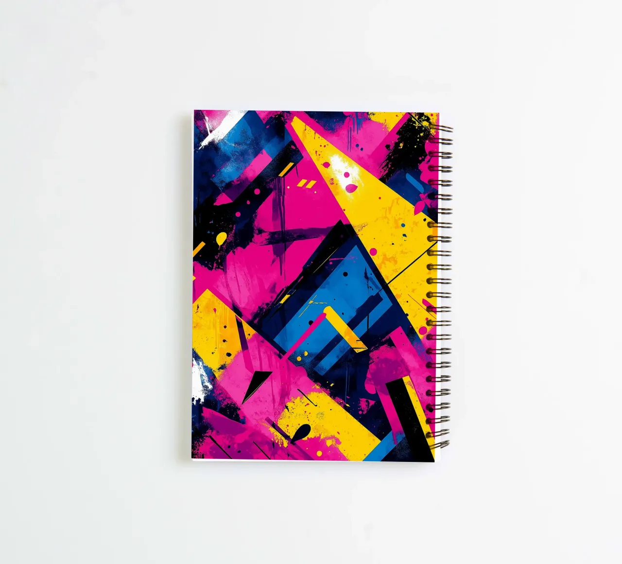 Dynamic and Colourful Graffiti spiral notebook by DWA
