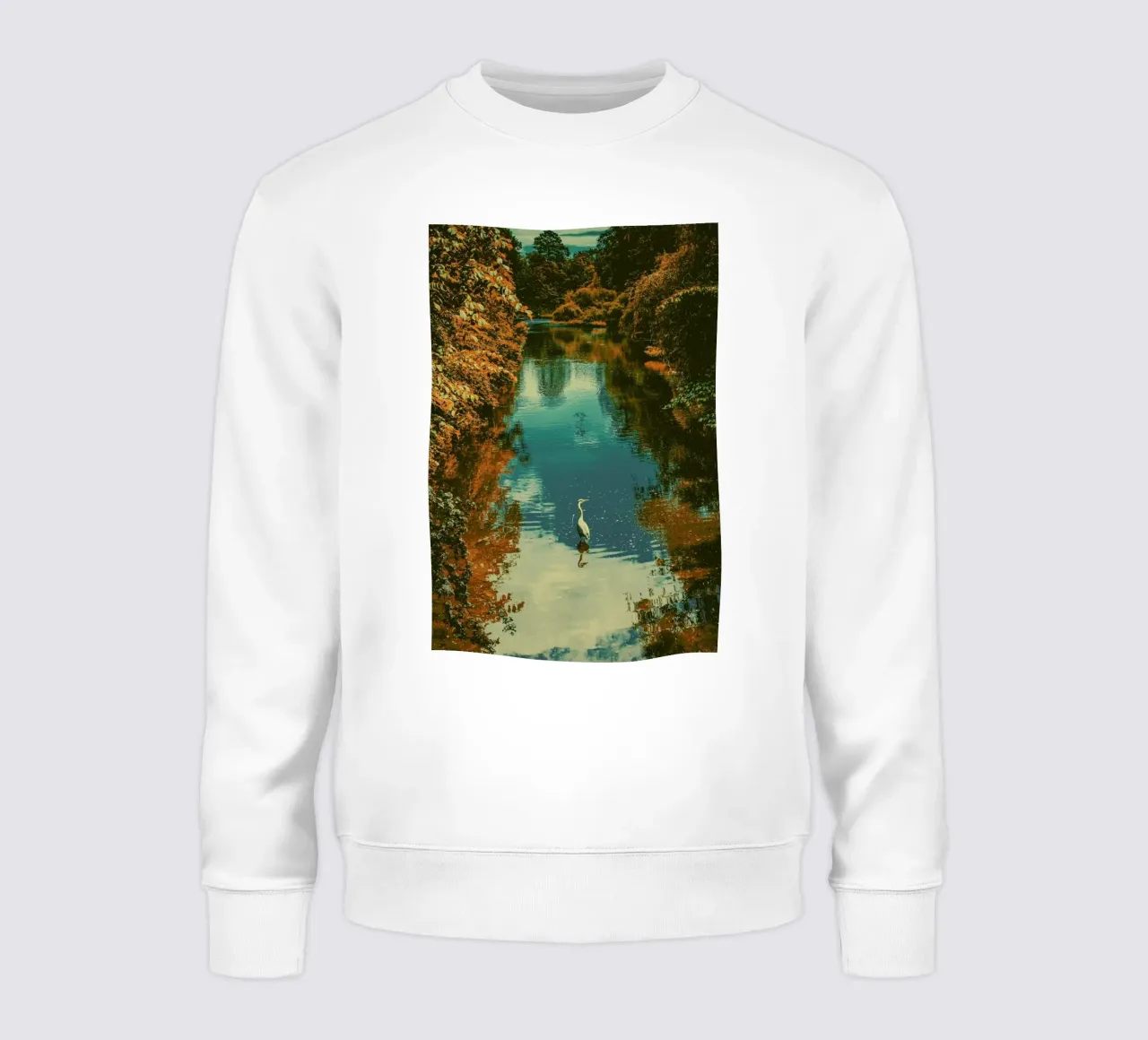 The Heron felpa da Pale Grain