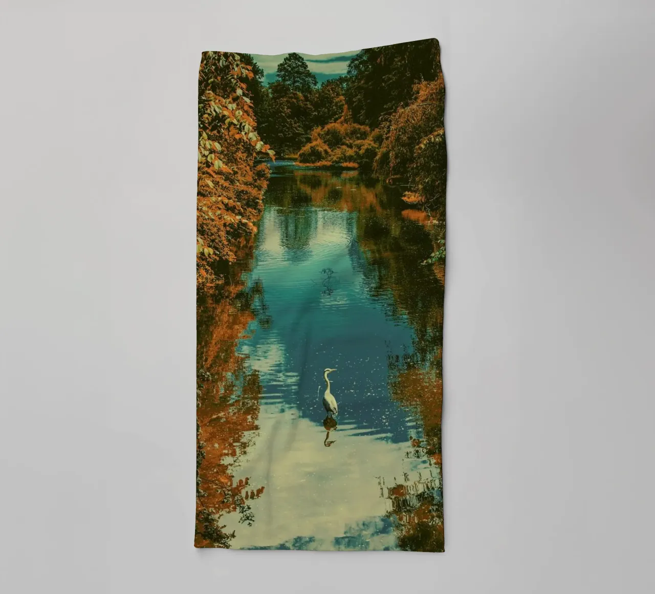 The Heron asciugamano da bagno da Pale Grain
