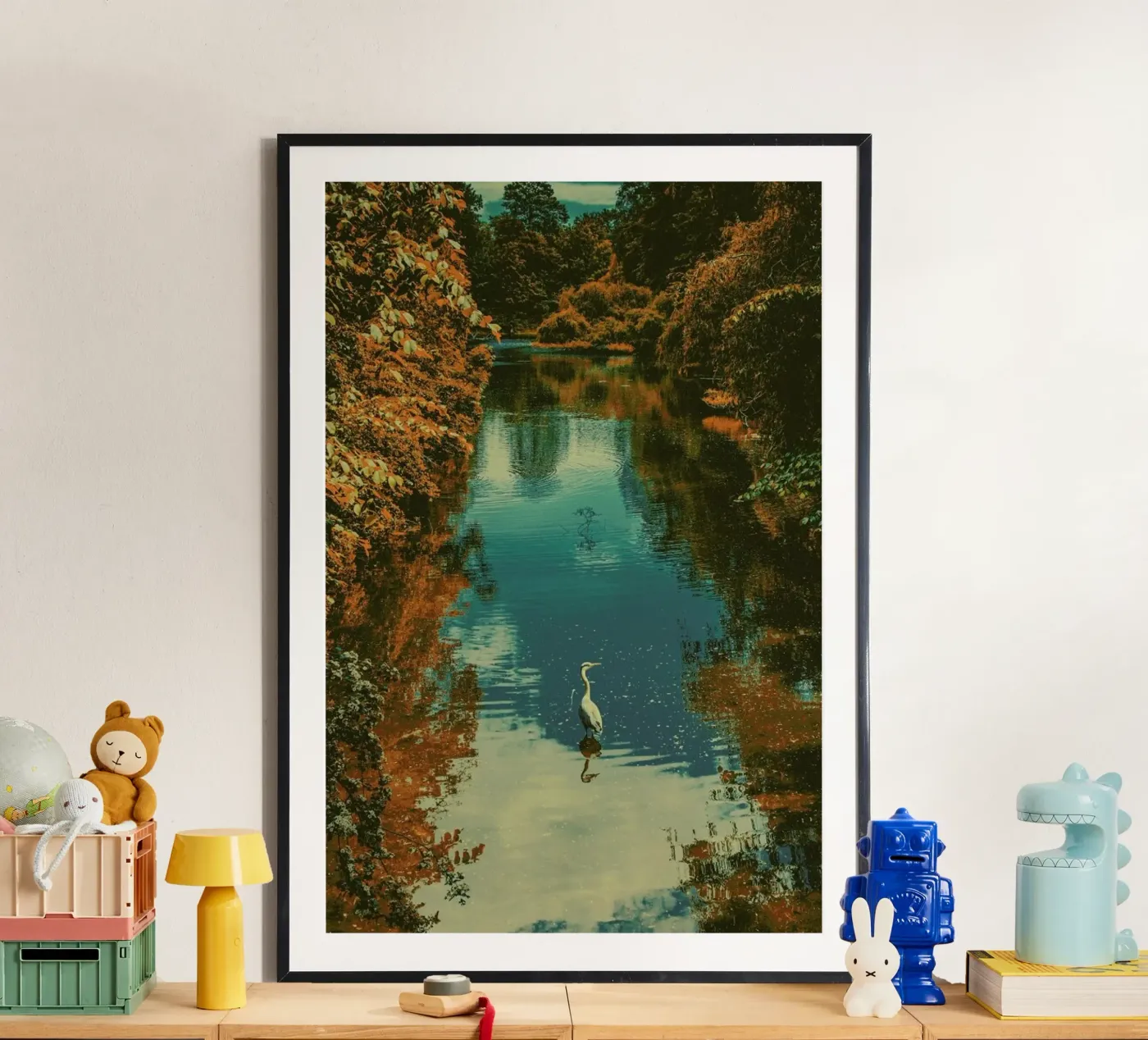 The Heron poster da Pale Grain