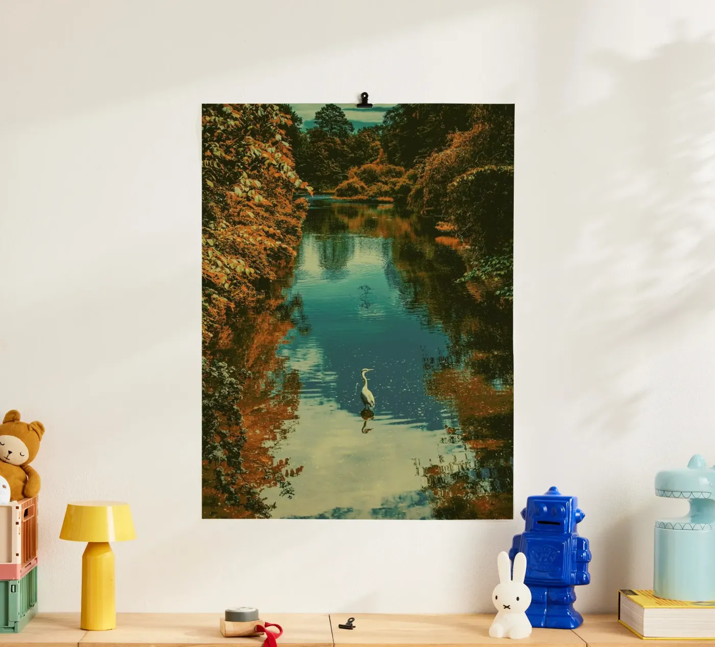 The Heron poster da Pale Grain