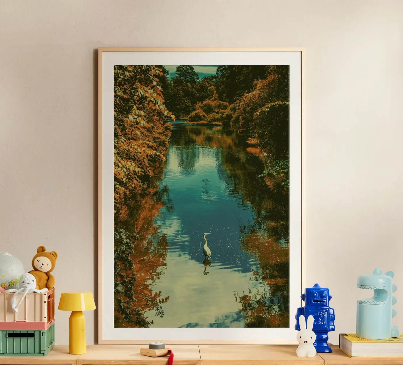 The Heron poster da Pale Grain