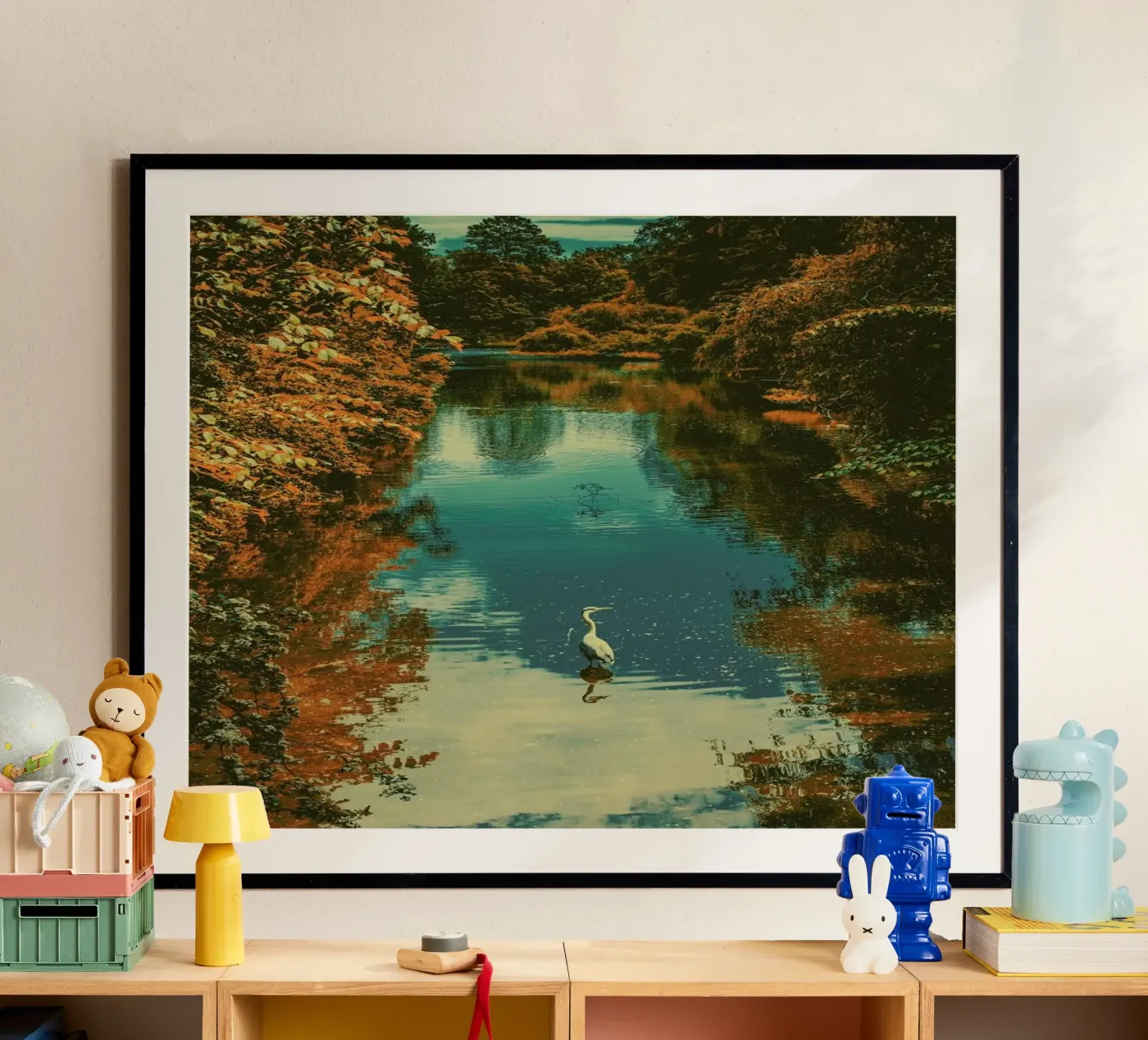 The Heron poster da Pale Grain