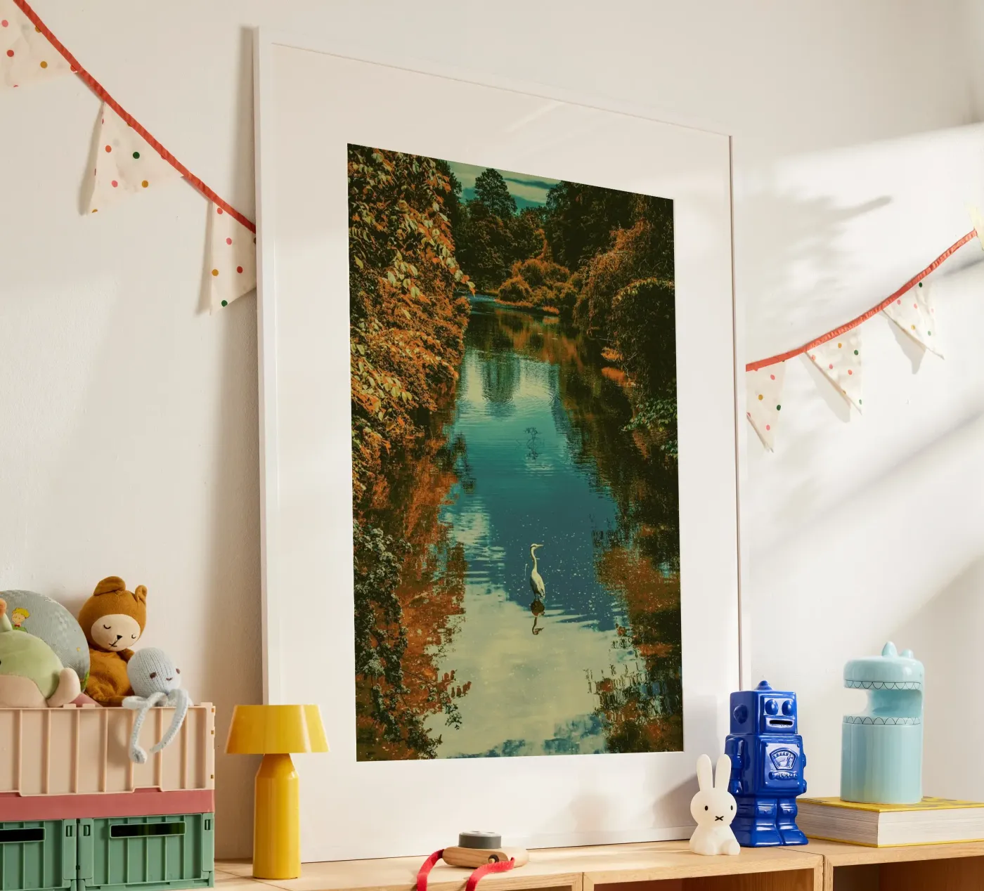 The Heron poster da Pale Grain