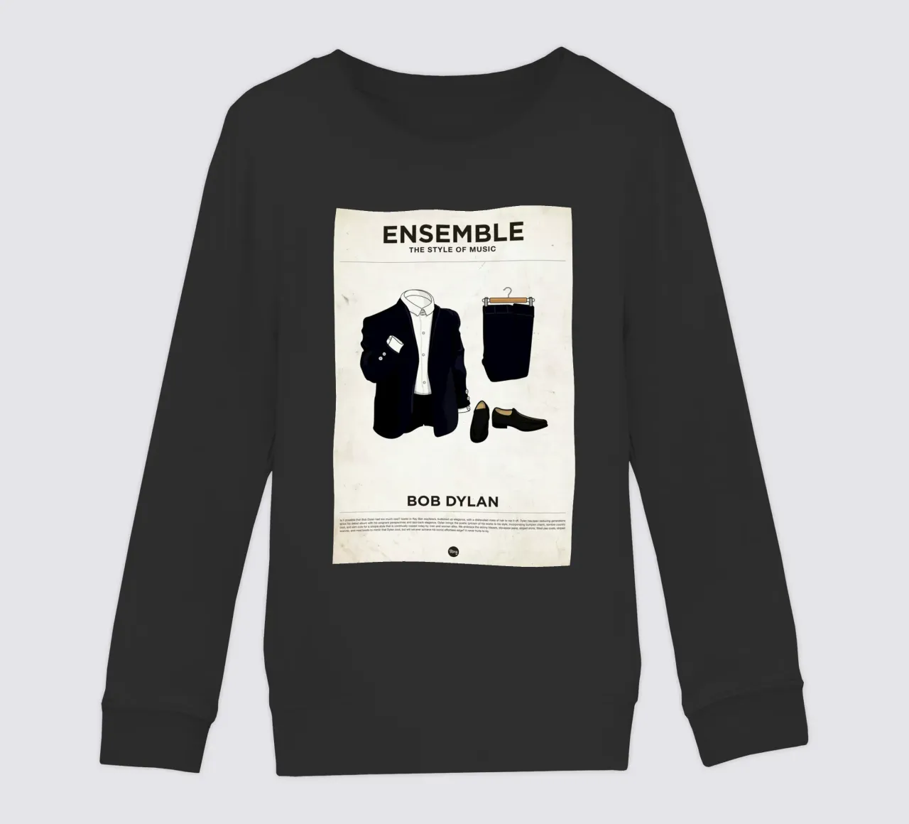 Ensemble Bob Dylan felpa bambino da Moxy Creative House
